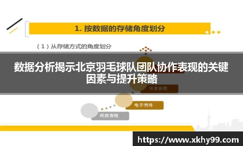 数据分析揭示北京羽毛球队团队协作表现的关键因素与提升策略
