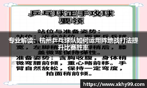 专业解读：杭州乒乓球队如何运用阵地战打法提升比赛胜率