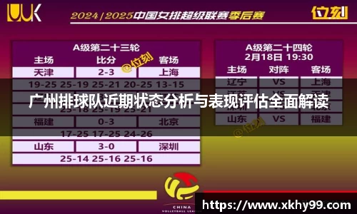 广州排球队近期状态分析与表现评估全面解读